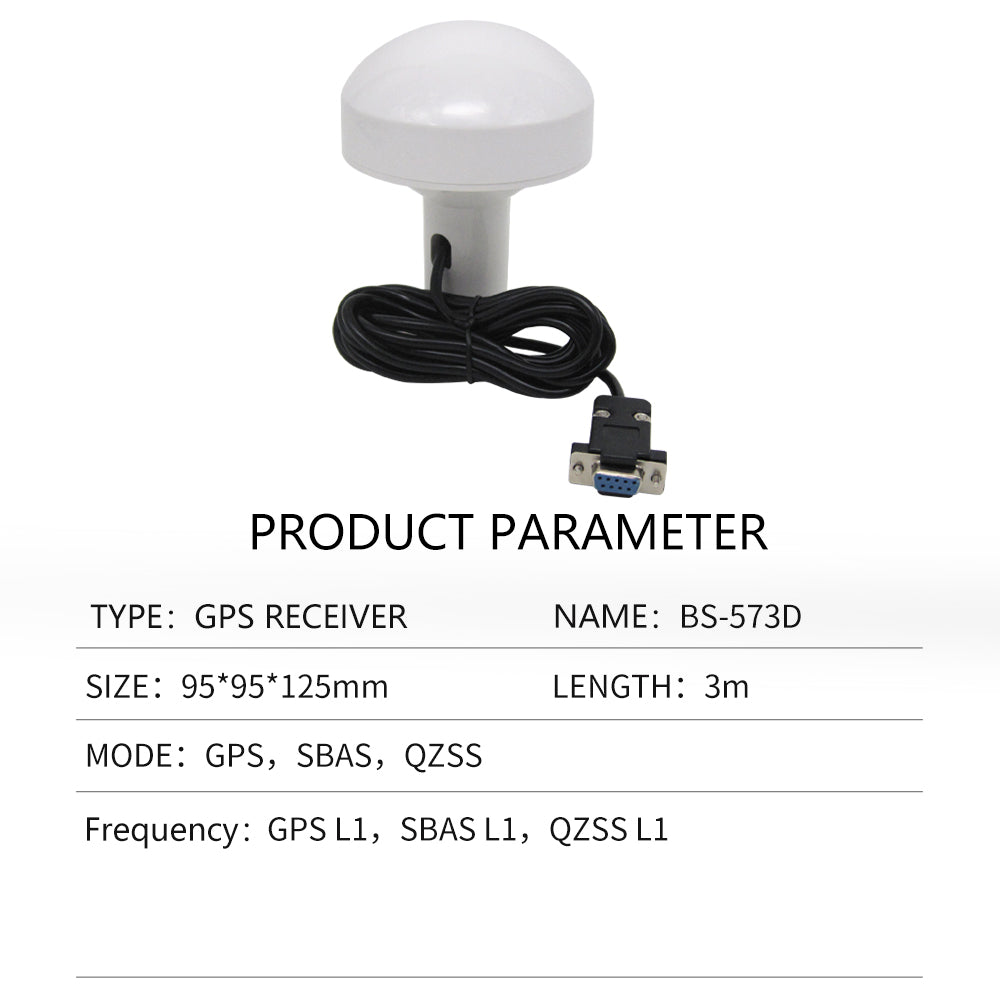 Beitian GNSS mushroom head receiver high gain 35 ceramic chip AIS navigation GPS marine ship BP-573DU Beitian GNSS mushroom head receiver high gain 35 ceramic chip AIS navigation GPS marine ship BP-573DU